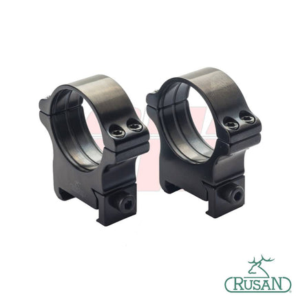 Rusan Steel Weaver Rings