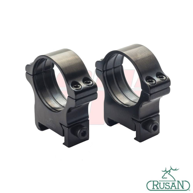 Rusan Steel Weaver Rings