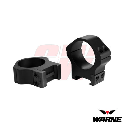 Warne Maxima Horizontal Matte Steel Scope Rings