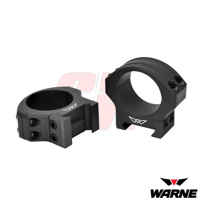 Warne Hyperlite Matte Scope Rings